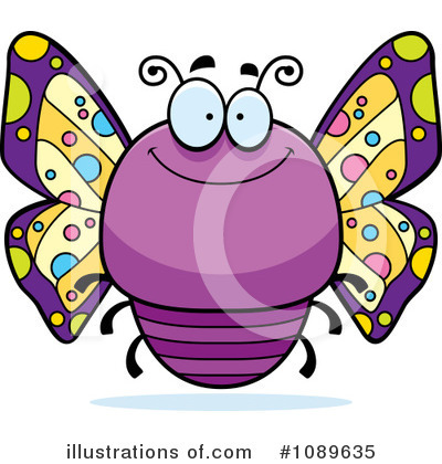 Royalty-Free (RF) Butterfly Clipart Illustration by Cory Thoman - Stock Sample #1089635
