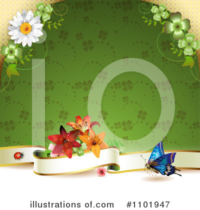 Royalty-Free (RF) Butterfly Clipart Illustration by merlinul - Stock Sample #1101947