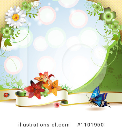 Royalty-Free (RF) Butterfly Clipart Illustration by merlinul - Stock Sample #1101950