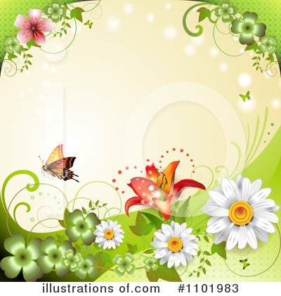 Royalty-Free (RF) Butterfly Clipart Illustration by merlinul - Stock Sample #1101983