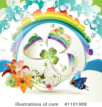 Royalty-Free (RF) Butterfly Clipart Illustration by merlinul - Stock Sample #1101988
