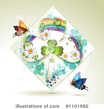 Royalty-Free (RF) Butterfly Clipart Illustration by merlinul - Stock Sample #1101992