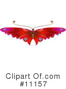 Butterfly Clipart #11157 by AtStockIllustration