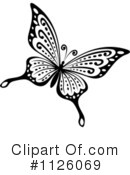 Butterfly Clipart #1126069 by Vector Tradition SM