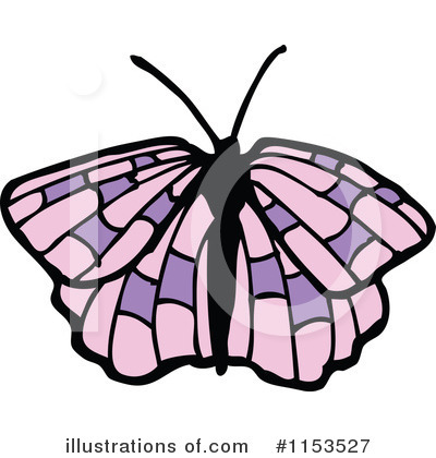 Royalty-Free (RF) Butterfly Clipart Illustration by lineartestpilot - Stock Sample #1153527