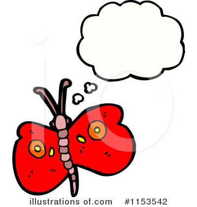 Royalty-Free (RF) Butterfly Clipart Illustration by lineartestpilot - Stock Sample #1153542