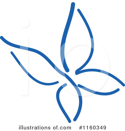 Royalty-Free (RF) Butterfly Clipart Illustration by Vector Tradition SM - Stock Sample #1160349