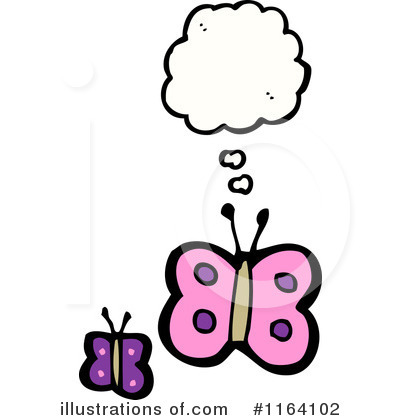 Royalty-Free (RF) Butterfly Clipart Illustration by lineartestpilot - Stock Sample #1164102
