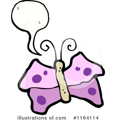 Royalty-Free (RF) Butterfly Clipart Illustration by lineartestpilot - Stock Sample #1164114