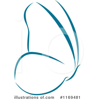 Royalty-Free (RF) Butterfly Clipart Illustration by Vector Tradition SM - Stock Sample #1169481