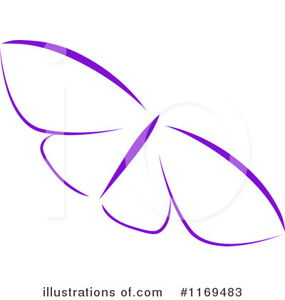 Royalty-Free (RF) Butterfly Clipart Illustration by Vector Tradition SM - Stock Sample #1169483