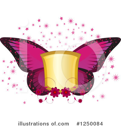 Butterflies Clipart #1250084 by elaineitalia