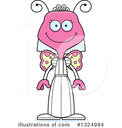 Royalty-Free (RF) Butterfly Clipart Illustration by Cory Thoman - Stock Sample #1324994