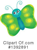 Butterfly Clipart #1392891 by visekart
