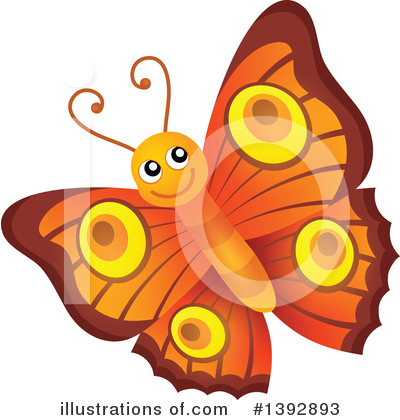 Butterflies Clipart #1392893 by visekart