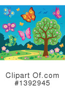 Butterfly Clipart #1392945 by visekart