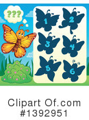 Butterfly Clipart #1392951 by visekart