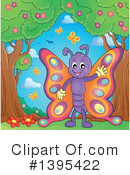 Butterfly Clipart #1395422 by visekart