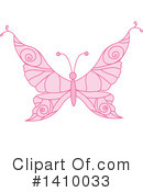 Butterfly Clipart #1410033 by Pushkin