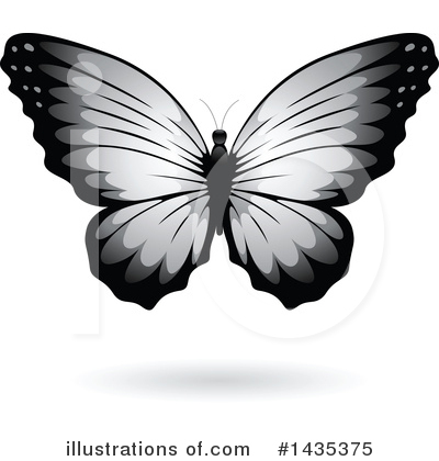 Royalty-Free (RF) Butterfly Clipart Illustration by cidepix - Stock Sample #1435375