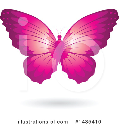 Royalty-Free (RF) Butterfly Clipart Illustration by cidepix - Stock Sample #1435410