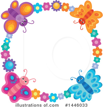 Butterfly Clipart #1446033 by visekart