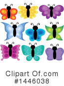 Butterfly Clipart #1446038 by visekart