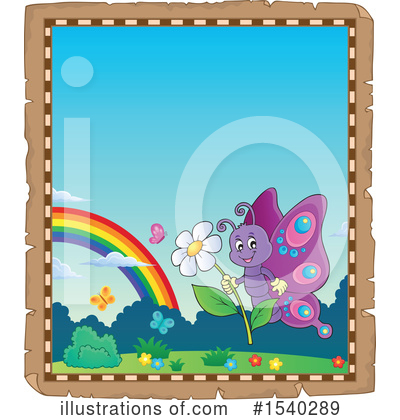 Royalty-Free (RF) Butterfly Clipart Illustration by visekart - Stock Sample #1540289