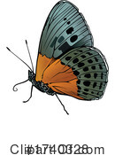 Butterfly Clipart #1740328 by dero