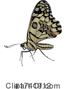 Butterfly Clipart #1741912 by dero