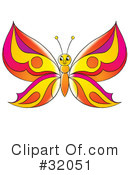 Butterfly Clipart #32051 by Alex Bannykh