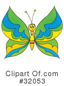 Butterfly Clipart #32053 by Alex Bannykh