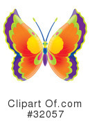 Butterfly Clipart #32057 by Alex Bannykh