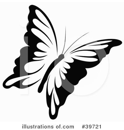 Royalty-Free (RF) Butterfly Clipart Illustration by dero - Stock Sample #39721