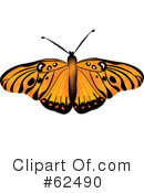 Butterfly Clipart #62490 by Pams Clipart