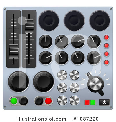 Controls Clipart #1087220 by AtStockIllustration