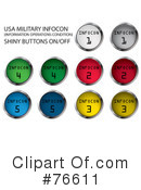 Buttons Clipart #76611 by MilsiArt