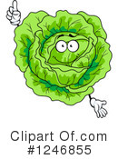 Cabbage Clipart #1246855 by Vector Tradition SM