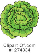 Cabbage Clipart #1274334 by Vector Tradition SM