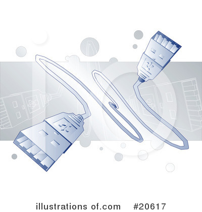 Royalty-Free (RF) Cables Clipart Illustration by Tonis Pan - Stock Sample #20617