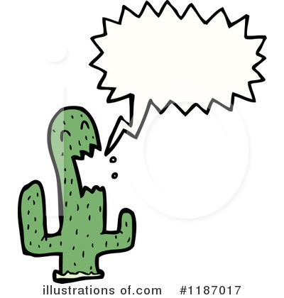 Cactus Clipart #1187017 by lineartestpilot