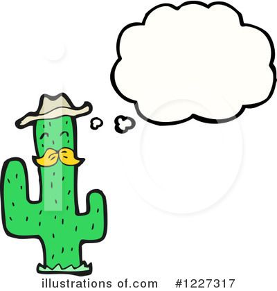 Royalty-Free (RF) Cactus Clipart Illustration by lineartestpilot - Stock Sample #1227317