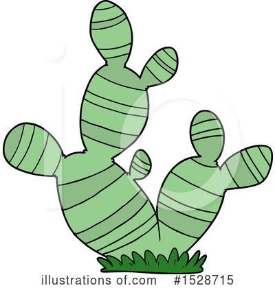 Royalty-Free (RF) Cactus Clipart Illustration by lineartestpilot - Stock Sample #1528715
