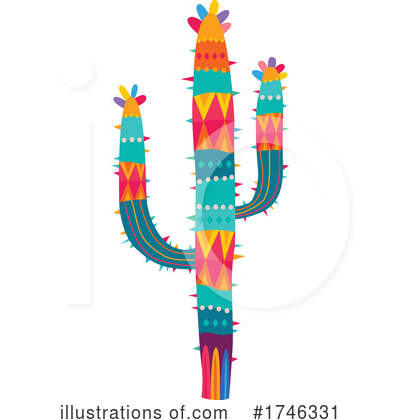 Cactus Clipart #1746331 by Vector Tradition SM