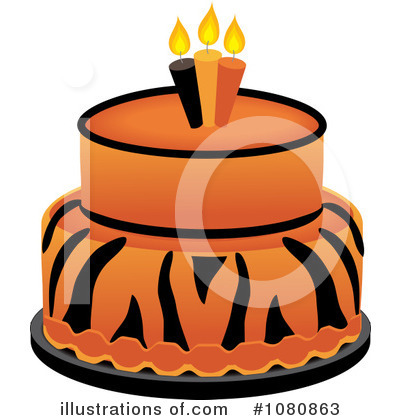 Birthday Cake Clipart #1080863 by Pams Clipart
