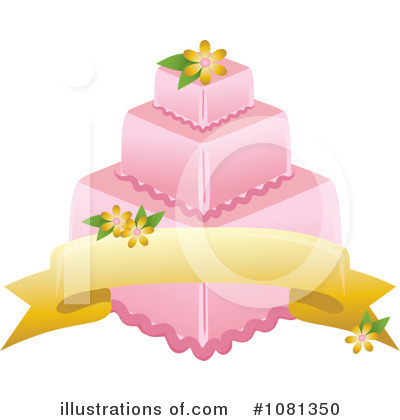 Royalty-Free (RF) Cake Clipart Illustration by Pams Clipart - Stock Sample #1081350