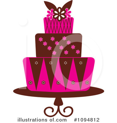 Royalty-Free (RF) Cake Clipart Illustration by Pams Clipart - Stock Sample #1094812