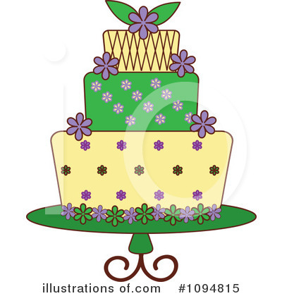 Royalty-Free (RF) Cake Clipart Illustration by Pams Clipart - Stock Sample #1094815