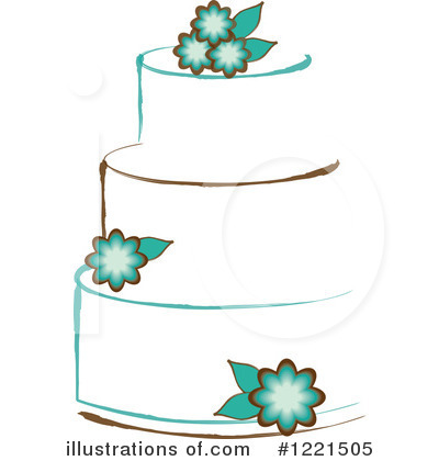 Wedding Cake Clipart #1221505 by Pams Clipart