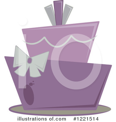 Royalty-Free (RF) Cake Clipart Illustration by Pams Clipart - Stock Sample #1221514